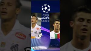 Neymar and CR7 evolution 💀😉 #football #реки #fifa #футбол