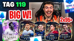 PACKLUCK im XXL PACK OPENING!! WAS ERREICHT man in EA FC 24 ohne FC POINTS? TAG 119 🥼🧐🧪