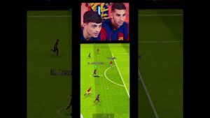 Pedri and Ferran Playing efootball24 🐐☠️ #efootball #efootball2024 #pes #fifa #short #shorts