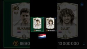 Rijaard🇳🇱 VS Gullit🇳🇱 #fifamobile #fifa #youtube #football #fcmobile#shorts