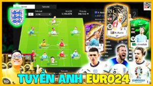 SERI ĐỘI HÌNH EURO 2024 FC ONLINE #1: TUYỂN ANH CỰC MẠNH VỚI KANE, BELLINGHAM, FODEN & MAGUIRE
