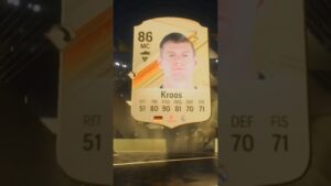 TONI KROOS 😥 #fc24 #fifa #ultimateteam #realmadrid #madrid #tonikross #kroos #items #pack #easports
