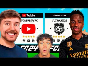 ¡YOUTUBERS vs FUTBOLISTAS en FIFA!